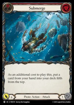 Submerge (Red) (Regular) - Compendium Of Rathe (Common) [PEN-174]