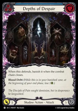 Depths of Despair (Blue) (Regular) - Compendium Of Rathe (Common) [PEN-197]