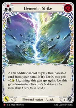 Elemental Strike (Regular) - Compendium Of Rathe (Majestic) [PEN-205]