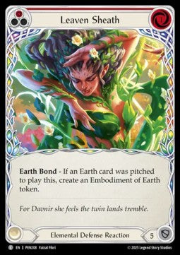Leaven Sheath (Rainbow Foil) - Compendium Of Rathe (Common) [PEN-208]