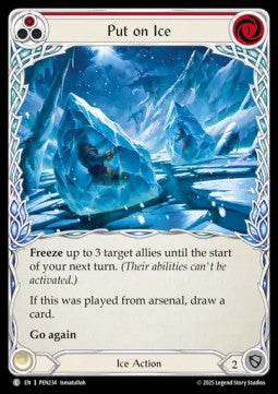 Put on Ice (Red) (Regular) - Compendium Of Rathe (Common) [PEN-234]