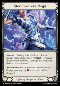 Stormweaver's Aegis (Cold Foil)