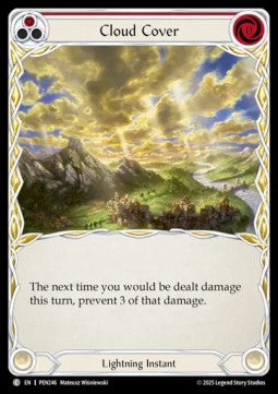 Cloud Cover (Red) (Regular) - Compendium Of Rathe (Common) [PEN-246]