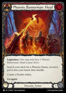 Phoenix Bannerman: Head (Regular) - Compendium Of Rathe (Common) [PEN-257]