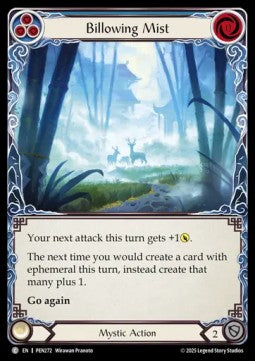 Billowing Mist (Rainbow Foil) - Compendium Of Rathe (Common) [PEN-272]