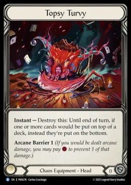 Topsy Turvy (Cold Foil) - Compendium Of Rathe (Rare) [PEN-276]