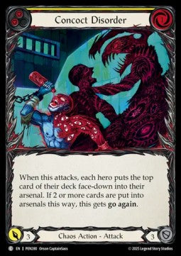 Concoct Disorder (Yellow) (Regular) - Compendium Of Rathe (Common) [PEN-280]
