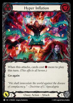 Hyper Inflation (Blue) (Regular) - Compendium Of Rathe (Common) [PEN-284]