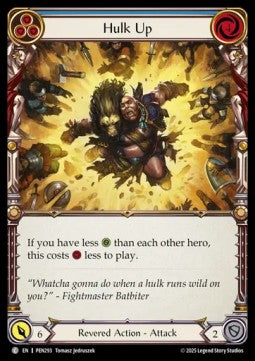 Hulk Up (Blue) (Regular) - Compendium Of Rathe (Common) [PEN-293]