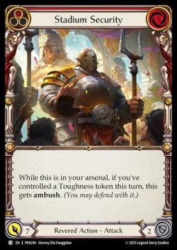 Stadium Security (Red) (Regular) - Compendium Of Rathe (Common) [PEN-294]