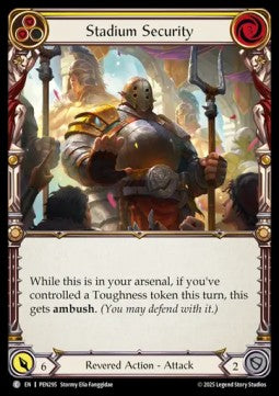 Stadium Security (Yellow) (Regular) - Compendium Of Rathe (Common) [PEN-295]