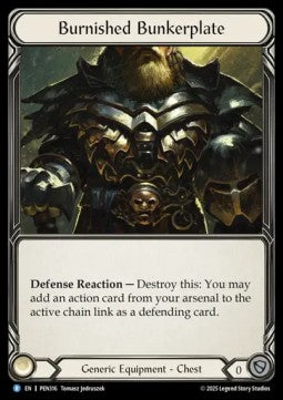 Burnished Bunkerplate (Regular) - Compendium Of Rathe (Rare) [PEN-316]