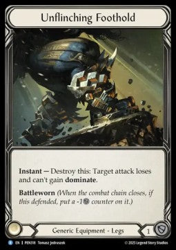 Unflinching Foothold (Regular) - Compendium Of Rathe (Rare) [PEN-318]
