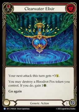 Clearwater Elixir (Rainbow Foil) - Compendium Of Rathe (Rare) [PEN-324]