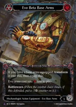 Evo Beta Base Arms (Marvel) - Compendium Of Rathe (Marvel) [PEN-070]