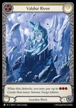 Valahai Riven (Extended Art Rainbow Foil) - GEM Pack Promos (Promo) [GEM-115]