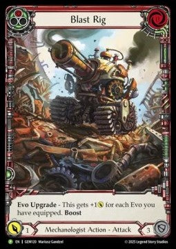 Blast Rig (Extended Art Regular) - GEM Pack Promos (Promo) [GEM-120]