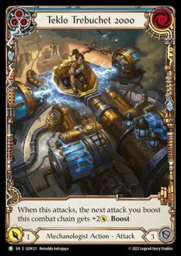 Teklo Trebuchet 2000 (Extended Art Regular) - GEM Pack Promos (Promo) [GEM-121]