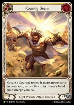 Roaring Beam (Extended Art Regular) - GEM Pack Promos (Promo) [GEM-129]