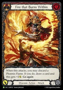 Fire that Burns Within (Extended Art Regular) - GEM Pack Promos (Promo) [GEM-132]