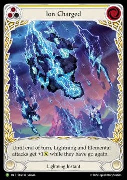 Ion Charged (Extended Art Regular) - GEM Pack Promos (Promo) [GEM-135]