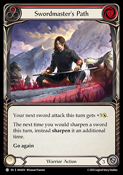 Swordmaster's Path (Red) (Regular)