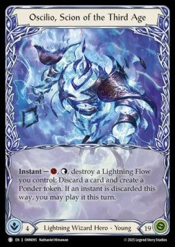 Oscilio, Scion of the Third Age (Regular) - Omens of the Third Age (Token) [OMN-095]