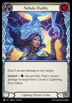 Nebula Duality (Yelllow) (Regular) - Omens of the Third Age (Common) [OMN-122]