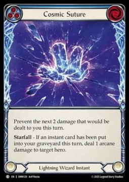 Cosmic Suture (Blue) (Regular) - Omens of the Third Age (Common) [OMN-129]