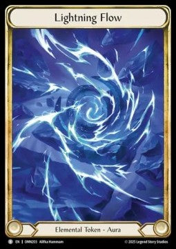 Lightning Flow (Regular) - Omens of the Third Age (Token) [OMN-203]