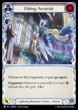 Ebbing Arcstride (Red) (Rainbow Foil) - Omens of the Third Age (Common) [OMN-018]