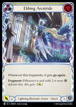 Ebbing Arcstride (Yellow) (Regular) - Omens of the Third Age (Common) [OMN-019]