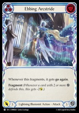 Ebbing Arcstride (Blue) (Regular) - Omens of the Third Age (Common) [OMN-020]