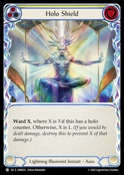 Holo Shield (Yellow) (Regular) - Omens of the Third Age (Common) [OMN-031]