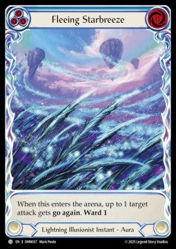 Fleeing Starbreeze (Extended Art Cold Foil) - Omens of the Third Age (Common) [OMN-037]