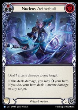 Nucleus Aetherbolt (Regular) - Omens of the Third Age (Rare) [OMN-135]