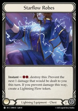 Starflow Robes (Regular) - Omens of the Third Age (Common) [OMN-143]