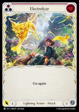 Electrolyze (Red) (Regular) - Omens of the Third Age (Common) [OMN-163]