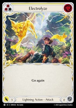 Electrolyze (Yellow) (Regular) - Omens of the Third Age (Common) [OMN-164]