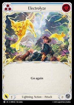 Electrolyze (Blue) (Regular) - Omens of the Third Age (Common) [OMN-165]