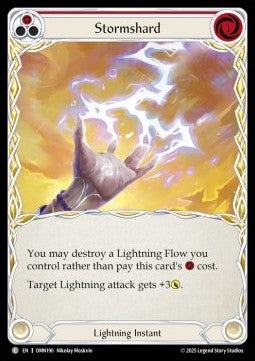 Stormshard (Regular) - Omens of the Third Age (Common) [OMN-190]