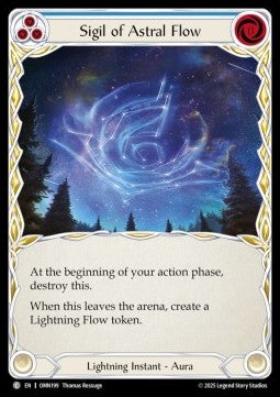 Sigil of Astral Flow (Regular) - Omens of the Third Age (Common) [OMN-199]