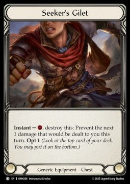 Seeker's Gilet (Regular) - Omens of the Third Age (Common) [OMN-206]