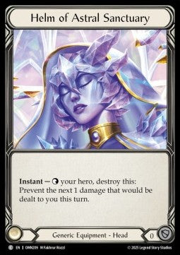 Helm of Astral Sanctuary (Regular) - Omens of the Third Age (Common) [OMN-209]