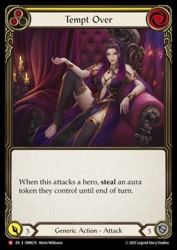 Tempt Over (Regular) - Omens of the Third Age (Majestic) [OMN-215]