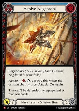 Evasive Nageboshi (Regular) - Omens of the Third Age (Majestic) [OMN-232]