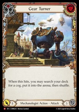 Gear Turner (Regular) - Omens of the Third Age (Majestic) [OMN-235]