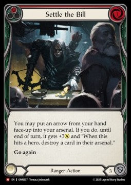 Settle the Bill (Regular) - Omens of the Third Age (Majestic) [OMN-237]