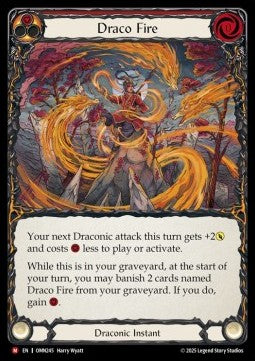 Draco Fire (Regular) - Omens of the Third Age (Majestic) [OMN-245]
