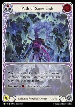 Path of Same Ends (Red) (Extended Art Regular)